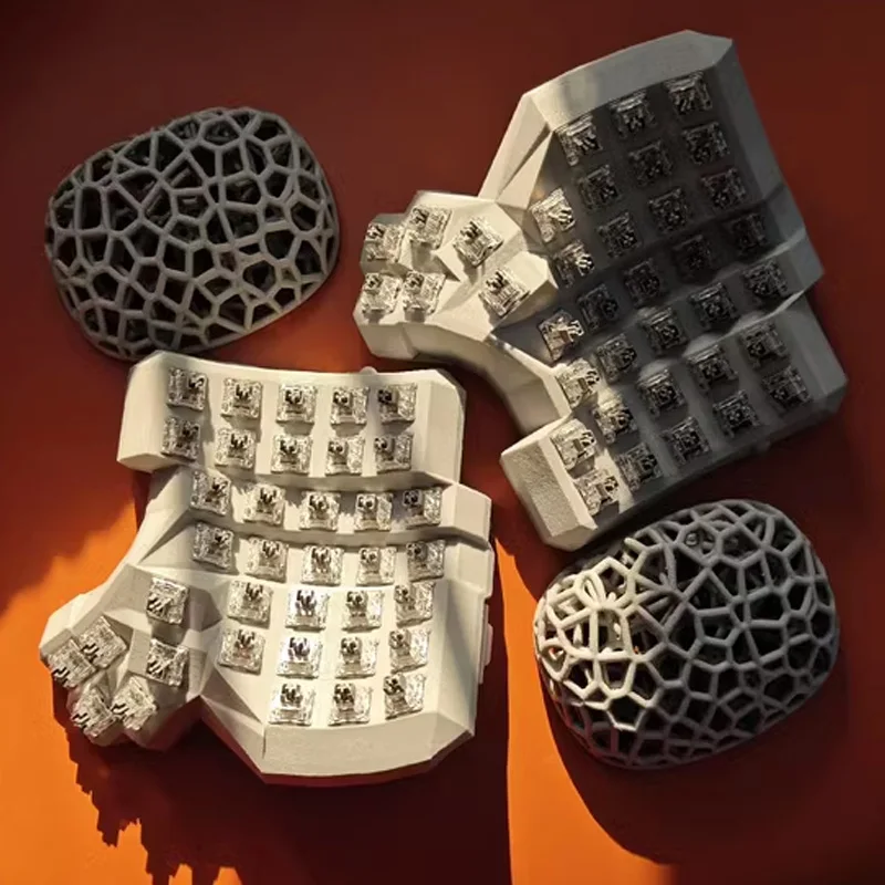 Hand Rest for Split Keyboard Hollow Out Height Color Support Customize Pla Petg Print Hand Rest for Split Keyboard PC Accessory