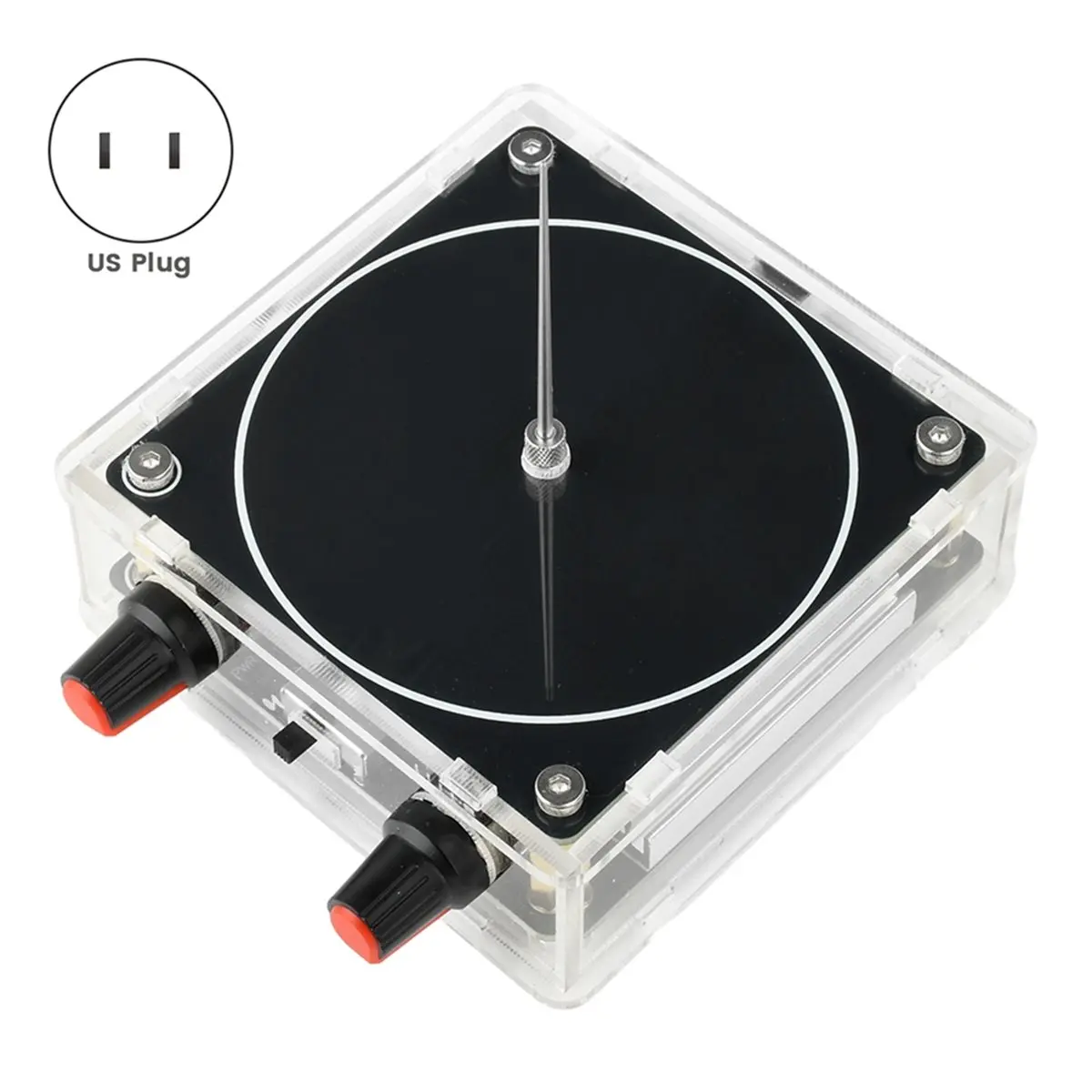 B72ABG Dual Mode Music Coil Music Box Artificial Touchable AUX Bluetooth Input Science Experiments Kit B US Plug