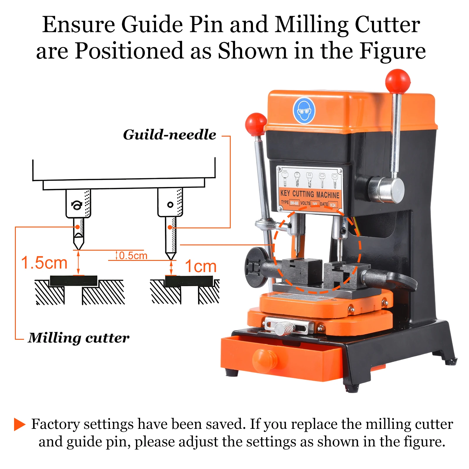 110V Electric Key Copy Machine Vertical Key Duplicating Machine Cutting Duplicate Equipment Duplicator for Door and Car Locks - view 6