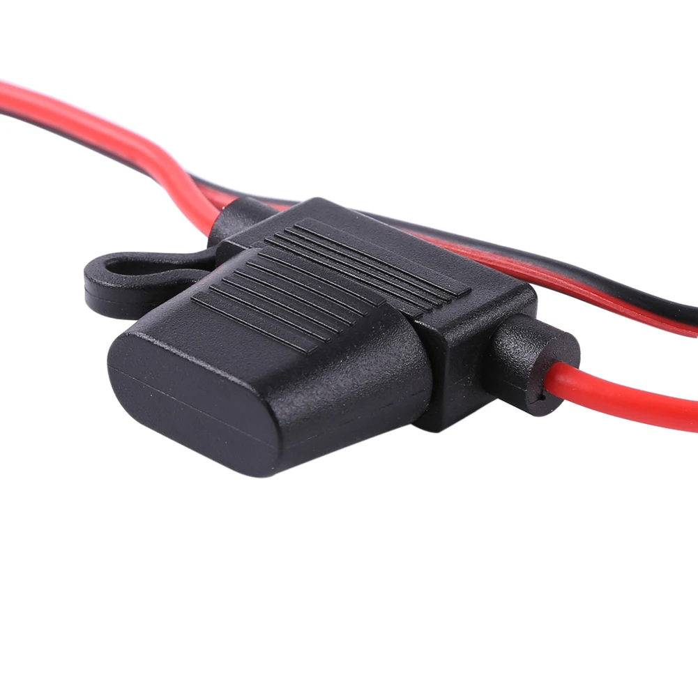 12-24 فولت سيارة السيارات دراجة نارية شاحنة ولاعة السجائر المقبس مع 10A فيوز + كابل