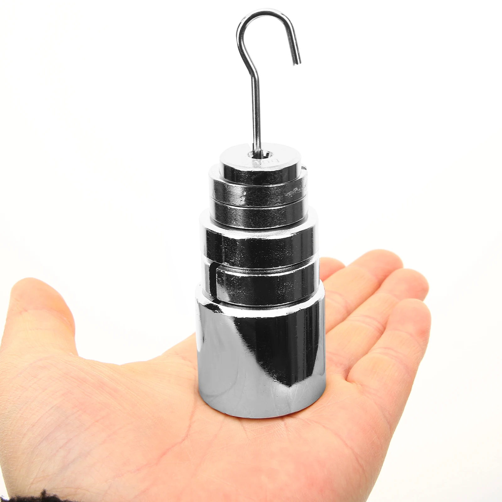 

Slotted Weights 350g Metal Mass Set with Hanger for Physics Labs Experiments Teaching Instruments Accurate Balance Tools