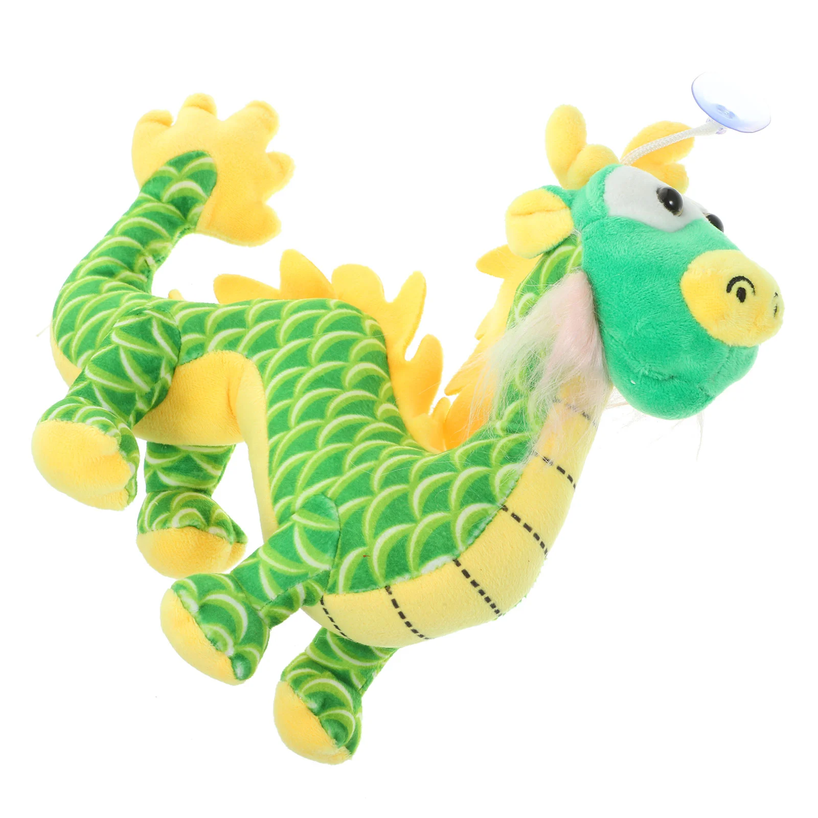 Stuffed Animals Auspicious Year of The Dragon 2024 Baby Plush Toy Green Chinese Child