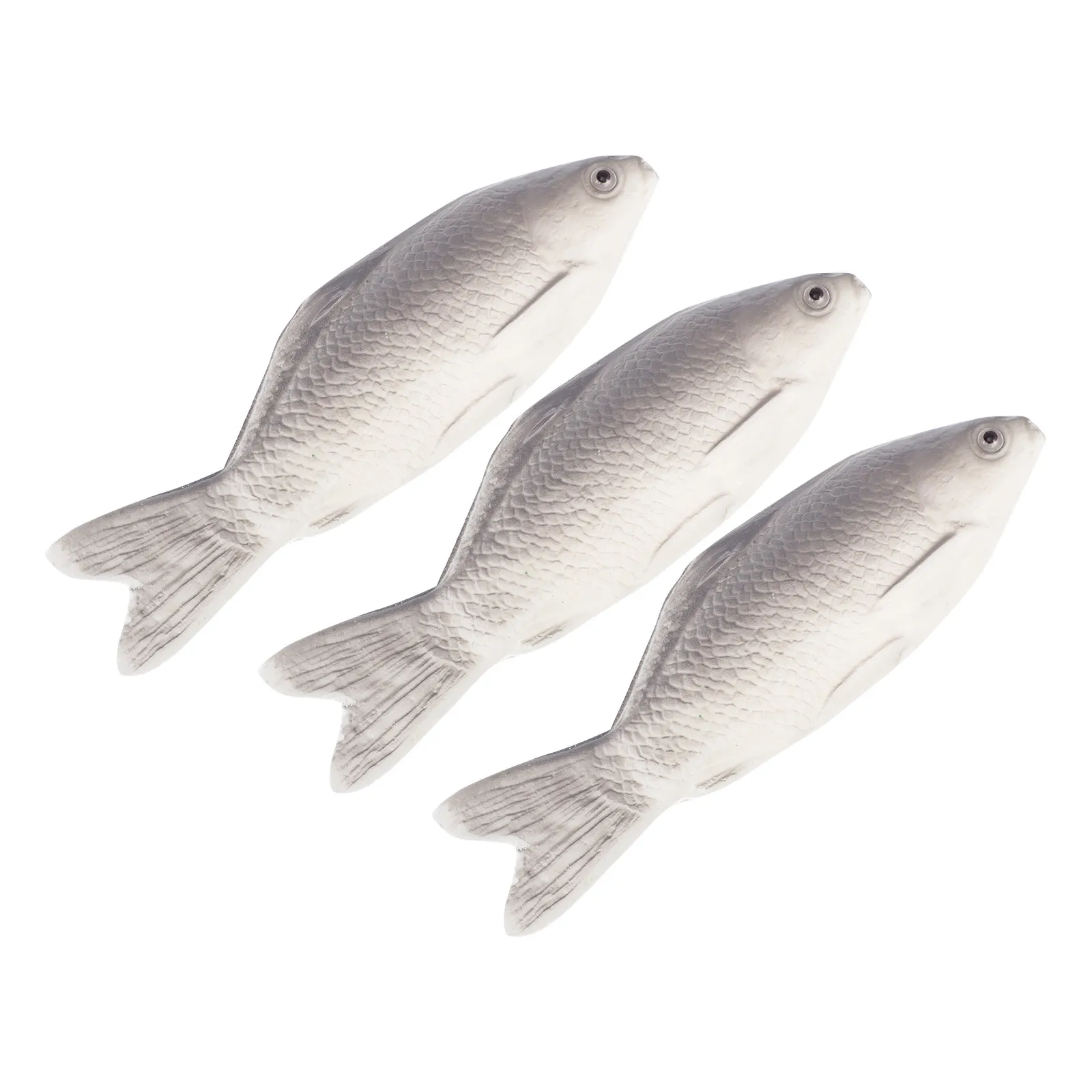 

3Pcs Imitation Fish Shape Simulation Desktop Decor Delicate Detailed Artificial Fish Ornament for Home Office Decoration