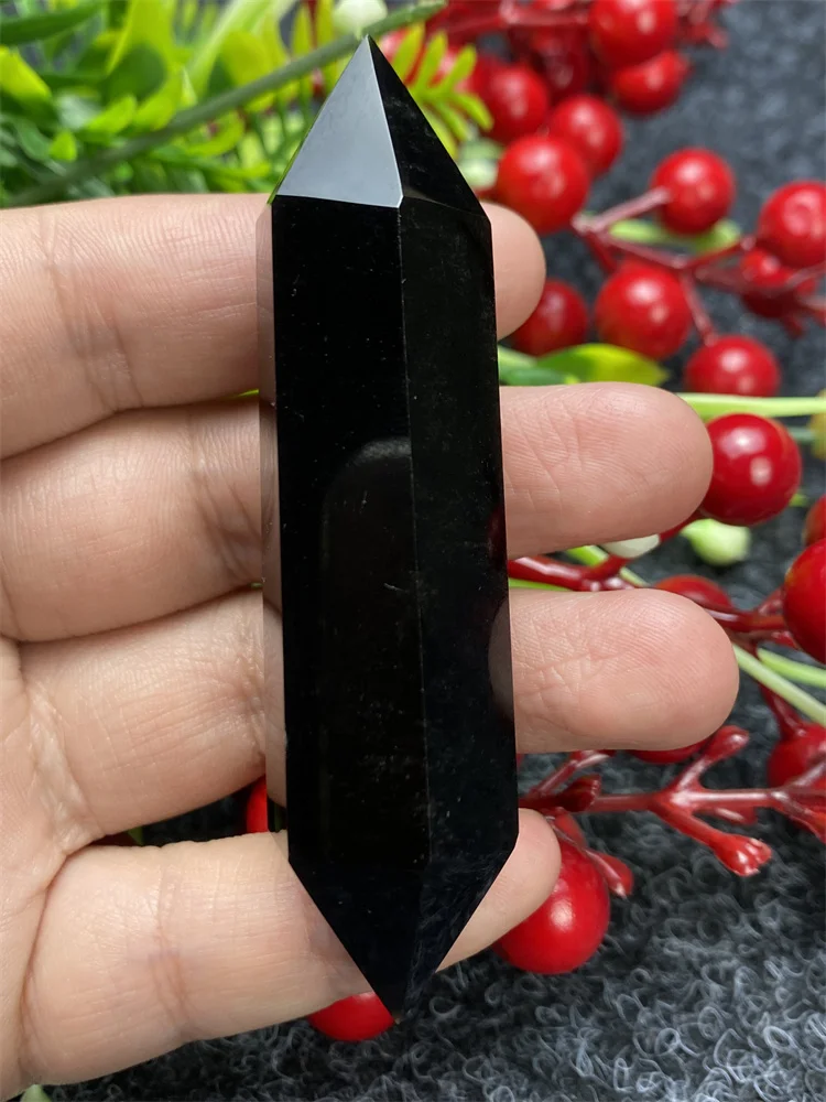 Natural Obsidian Stone Energy Bar Crystal Healing Aura For Room Decor Home Decoration Meditation Witchcraft Holiday Gifts