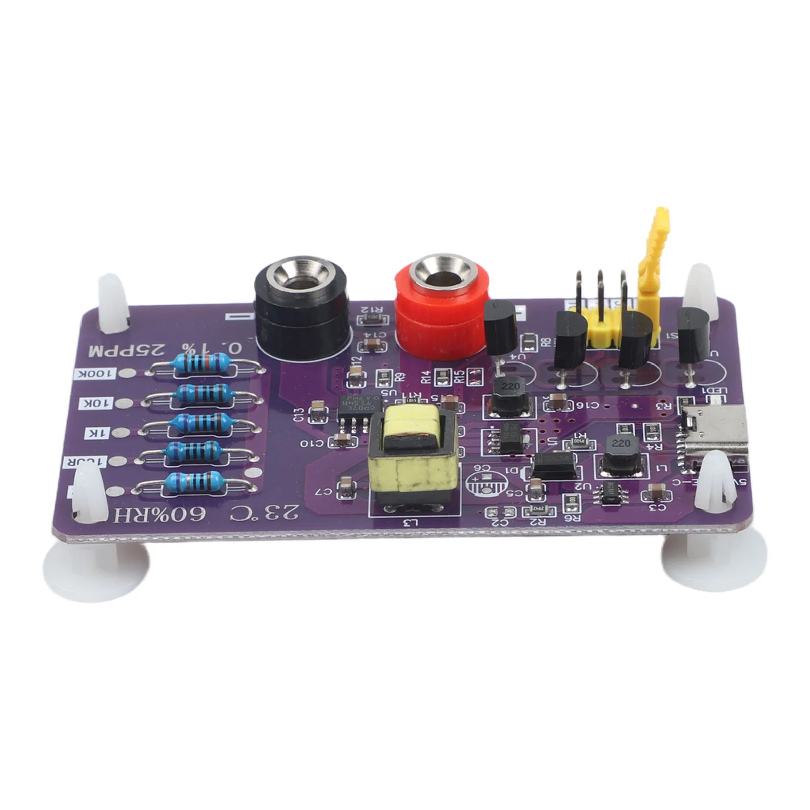 AD585 Voltage Resistance Reference Module 10V 7.5V 5V 2.5V 1.24V Five Level Calibration Resistor For Digital Multimeter Accuracy