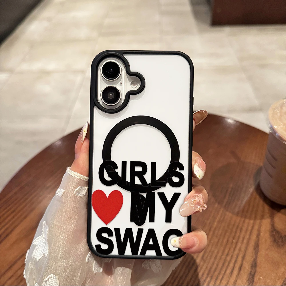 Girls Love Heart Phone Case Fo - огляд і ціна Apple Iphone 15
