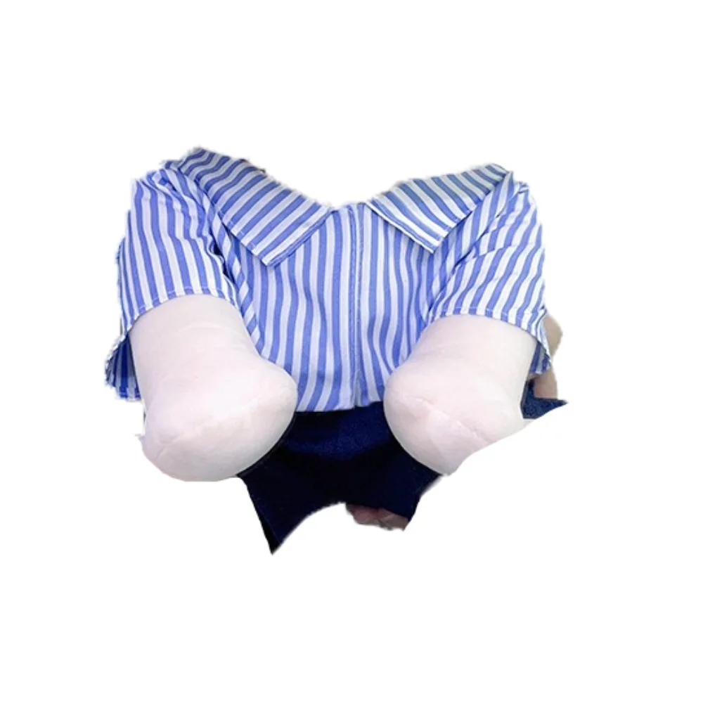 

Комплект хлопковой кукольной одежды с героями мультфильмов, модная разноцветная кукла JK, униформа, мини-милая хлопковая кукла, галстук, рубашка, хлопковые аксессуары для кукол