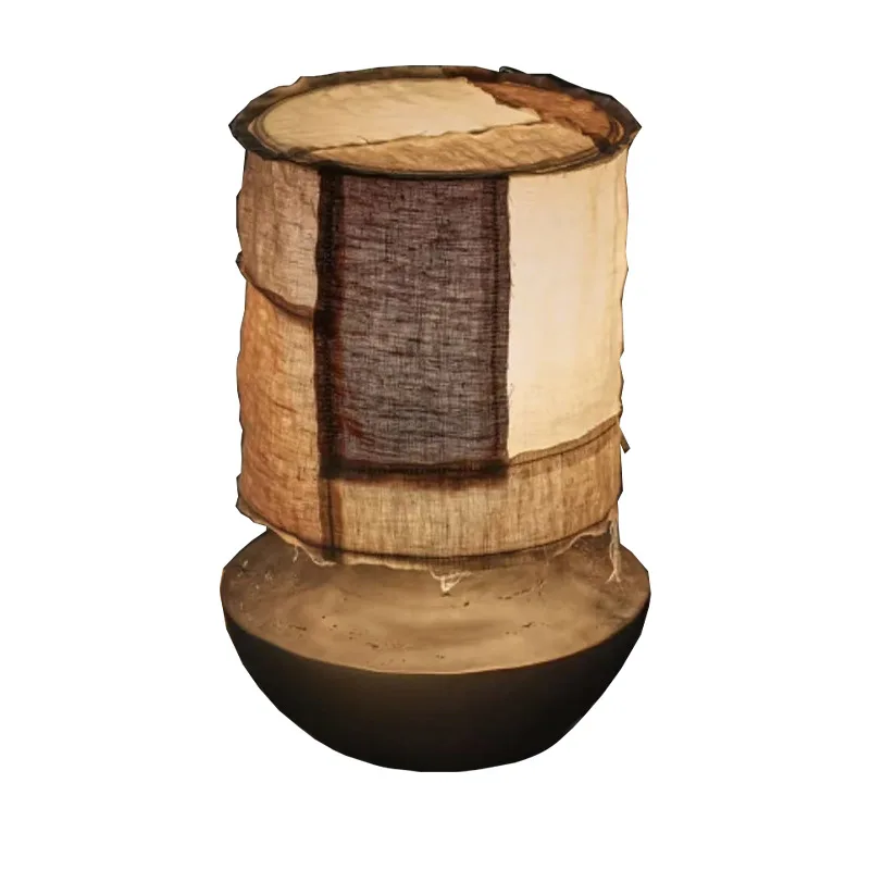 

wabi-sabi wind table lamp Japanese retro restaurant bar hot pot restaurant B & B hotel box dining linen