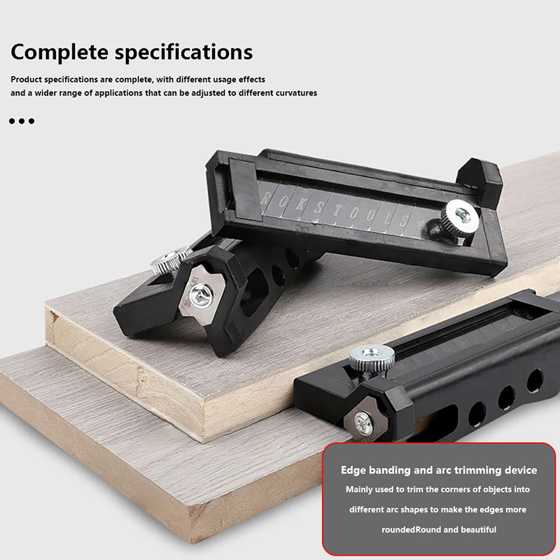 

Woodworking Blade Edge Corner Planer Edge Banding Arc Trimming Manual Planer Wood Chamfering Fillet Scraper Board Deburring Tool