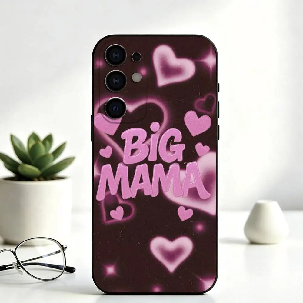 R-Rapper L-Latto Big mama Phone Case For Samsung S26,S25,S24,S23,S22,S21,S30,Ultra,Plus,Fe,Soft Silicone Black Cover Gift