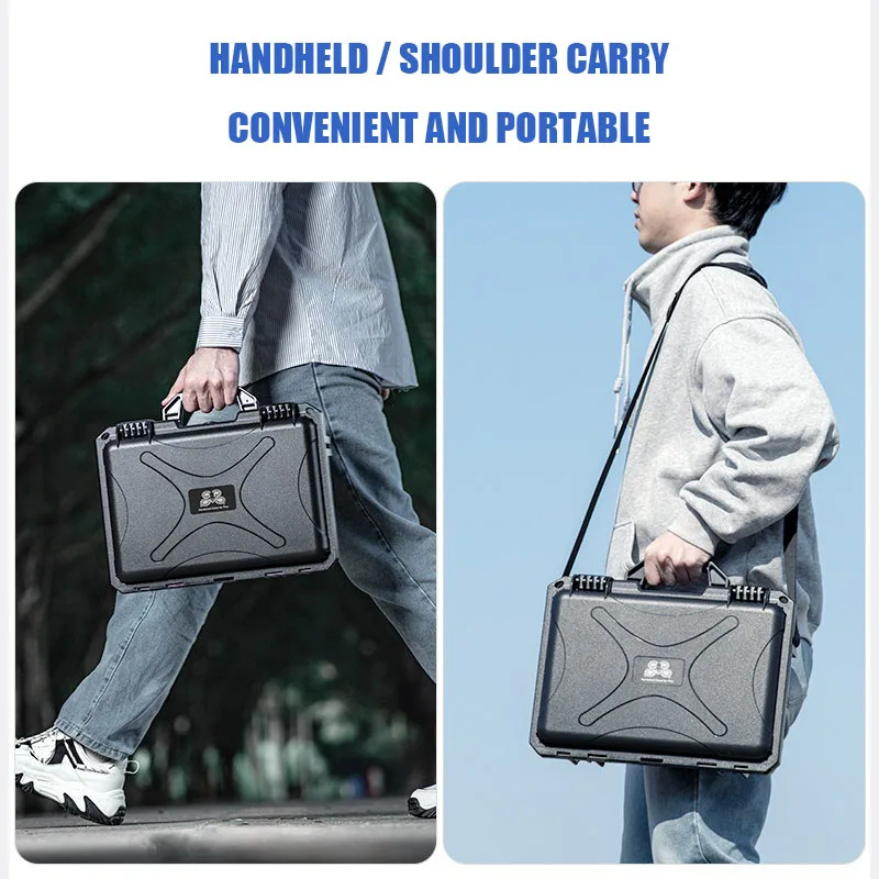 VOLODYMYR Explosion Proof Box for DJI Flip High-capacity Storage Case Hard Waterproof Suitcase Combo Case Drone Accessories