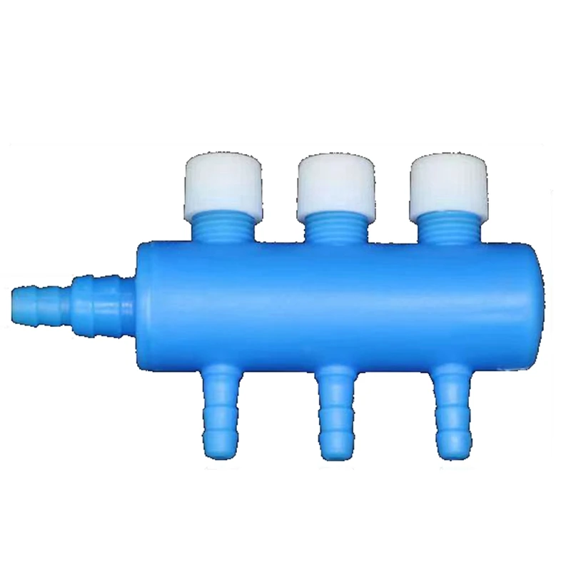 Practical Aquarium Air Pump Flow Control Valve Distributor Hose Splitter Fish Tank Pump Accessories Split-flow Oxygen Tube