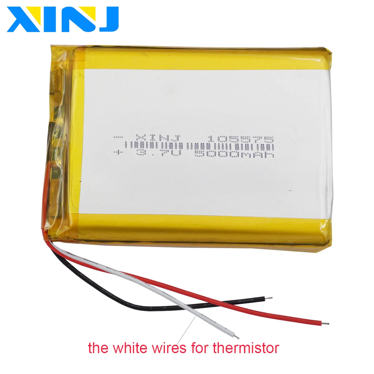 3.7V 5000mAh 18,5wh Li-polimerowy i bateria Lipo NTC 3-przewodowy termistor do moc GPS banku e-book PAD MID PSP DIY Tablet PC 105575