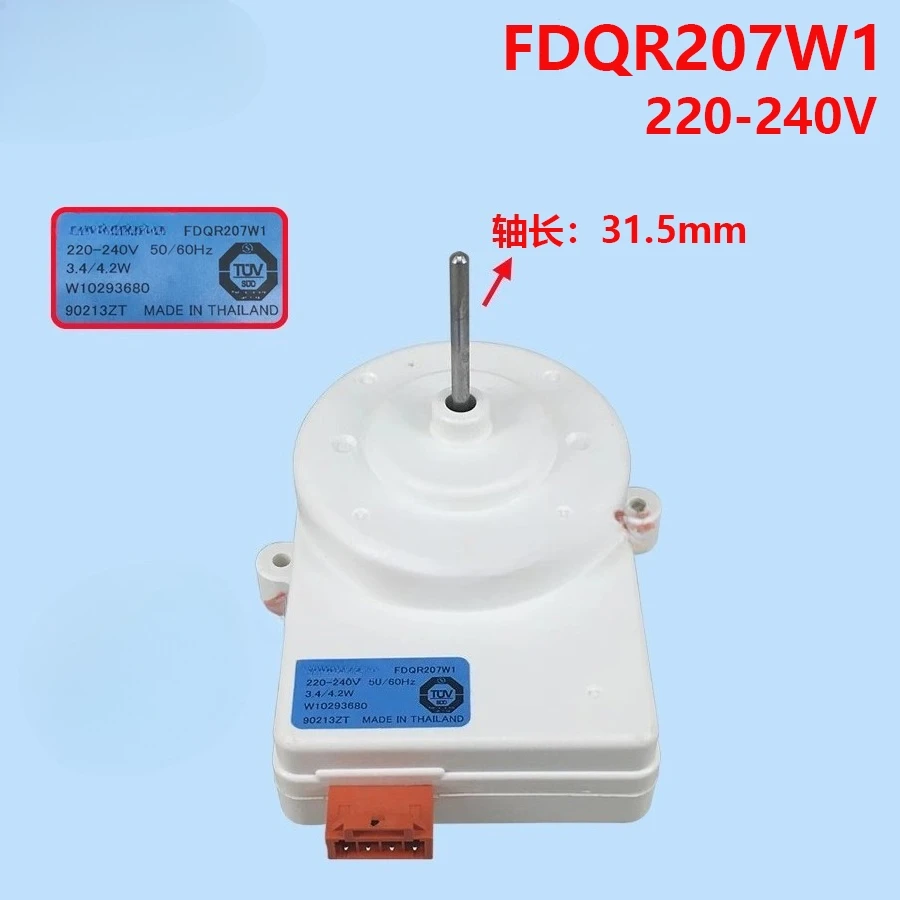 Adecuado para Panasonic Whirlpool Hisense Rongsheng ventilador de refrigerador Motor CC sin escobillas FDQR207W1