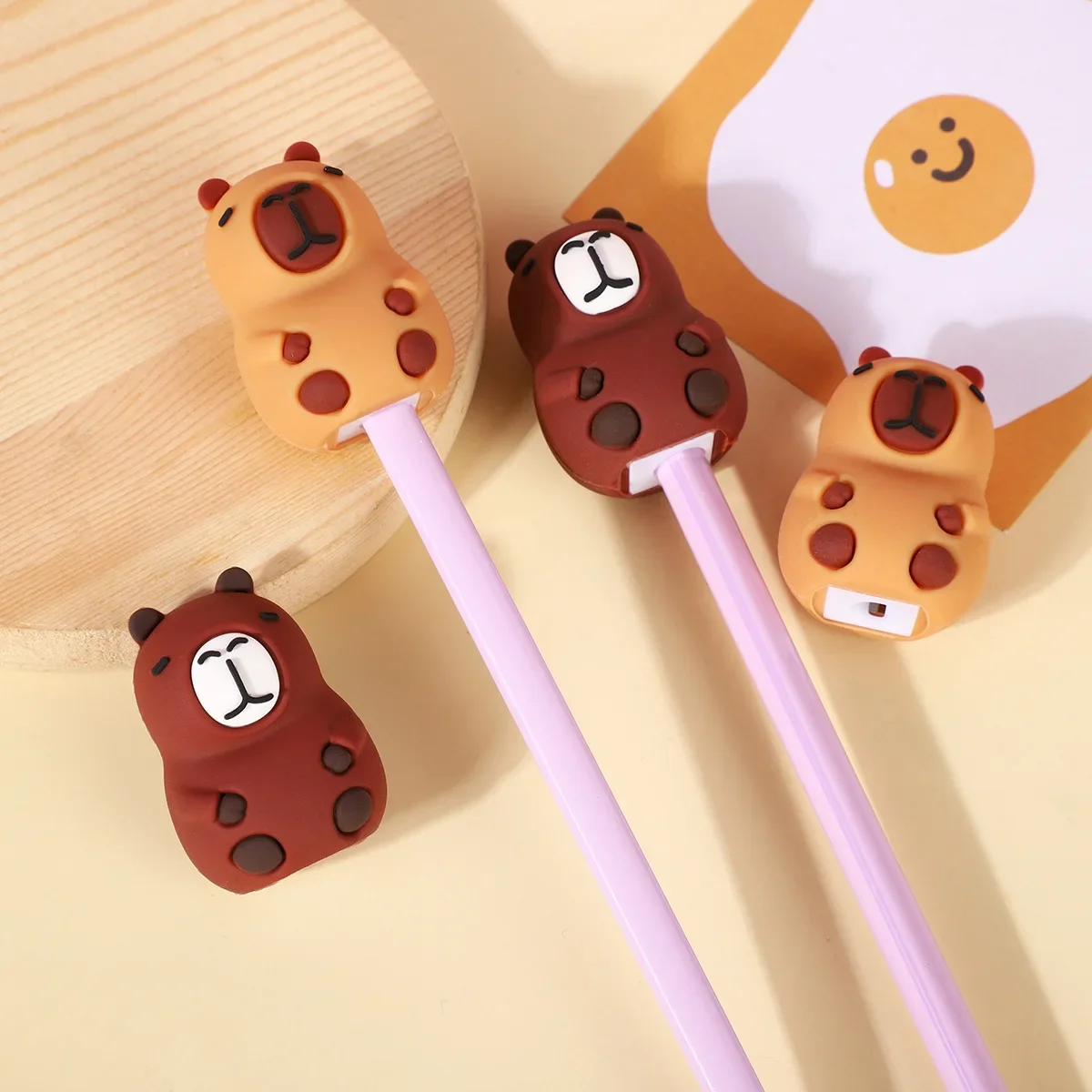 Creative Capybara Pencil Sharpene Pencil Cutting Tools School Supplies Student Stationery Classroom Teacher Rewards Gift