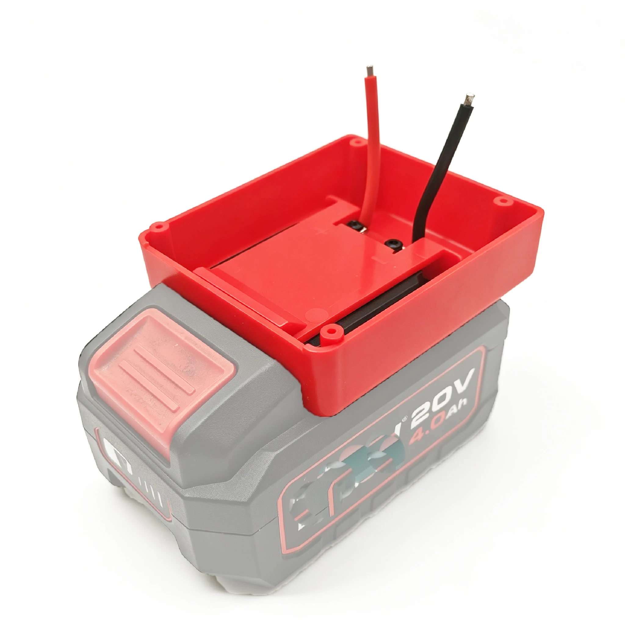 Lithium-Batteriegehäuse DIY-Adapteranschluss für Parkside PAPS204, Einhell, Ozito PXBAT52, Devon und Worx Batterien – Detail 9