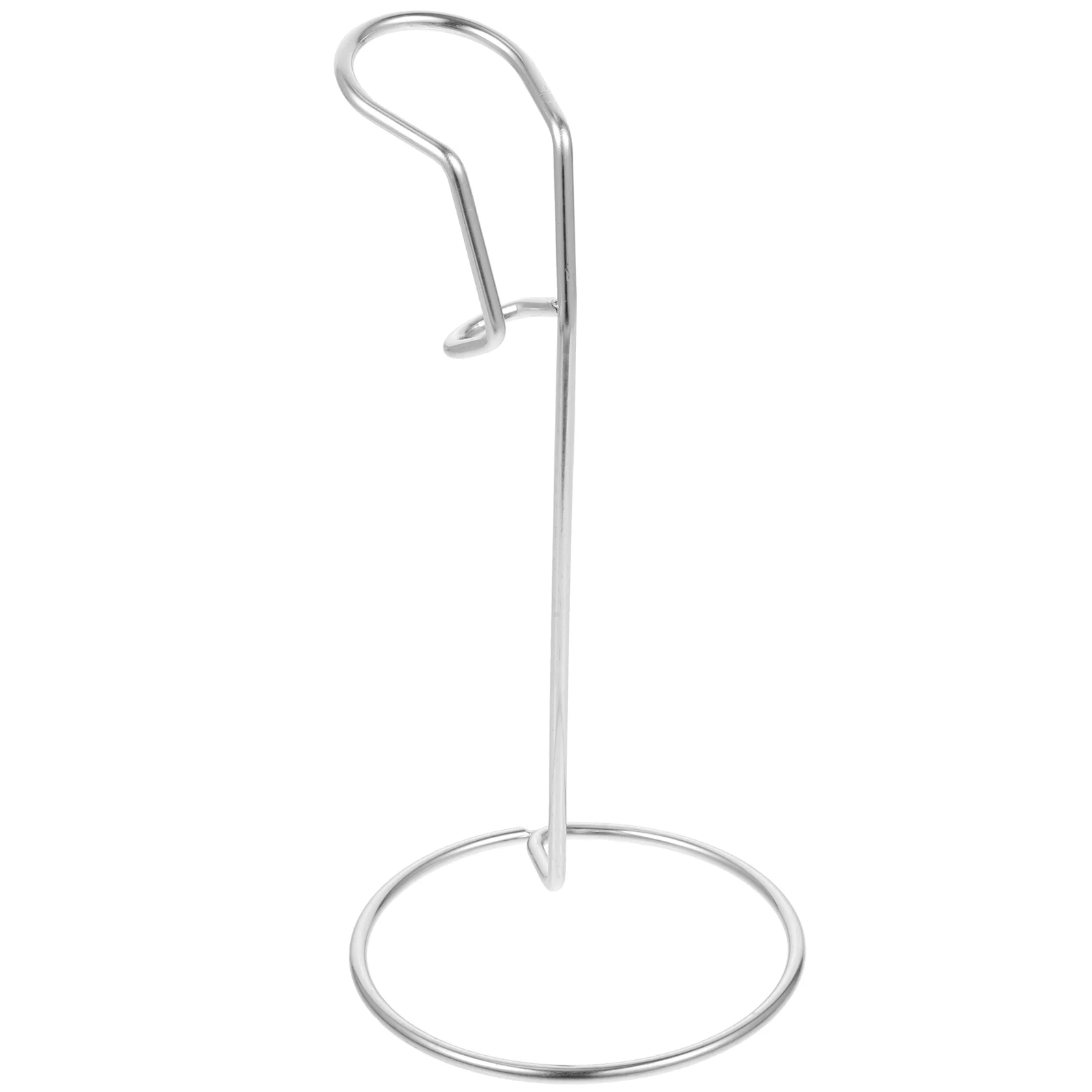 

Whisk with Stand Vertical Egg Beater Holder Kitchen Mixer Milk Frother Bubbler Utensil Stainless Steel Rack