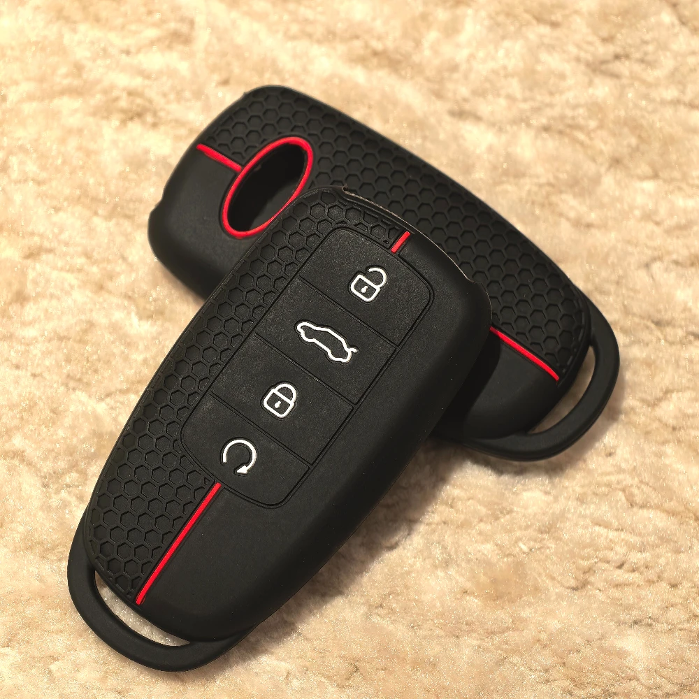 Silicone Car Key Case Cover For Chery Omoda C5 5 fx 7 Tiggo 8 PLUS 8 Pro 7 Pro Arrizo 5 PLUS 2021 2022 2023 Auto Accessories
