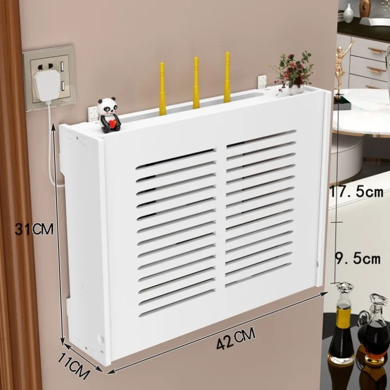 wireless-router-cover-decorative-box-tv-cable-storage-cabinet-concealment-shelf-home-organizing-pvc-decorative-storage-box