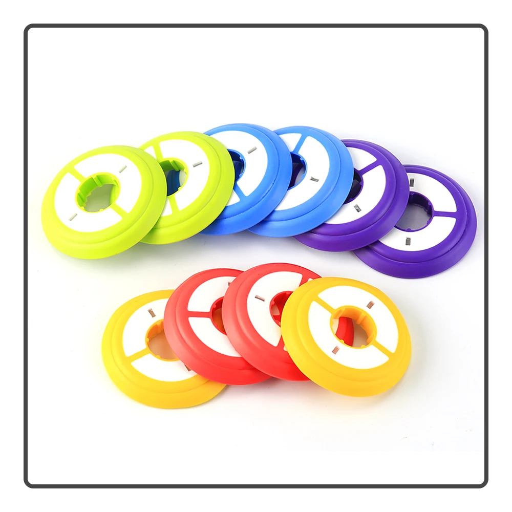 5pcs/lot Color Silicone Storage Main Spool Bulk Fishing Line Storage Ring Fishing Accessories Gadget