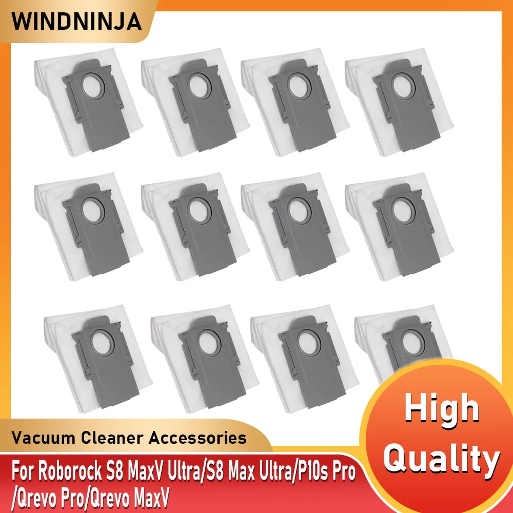 

Dust Bag For Roborock S8 MaxV Ultra/S8 Max Ultra/P10s Pro/Qrevo Pro/Qrevo MaxV/Qrevo S/V20 Robot Vacuum Cleaner Accessory