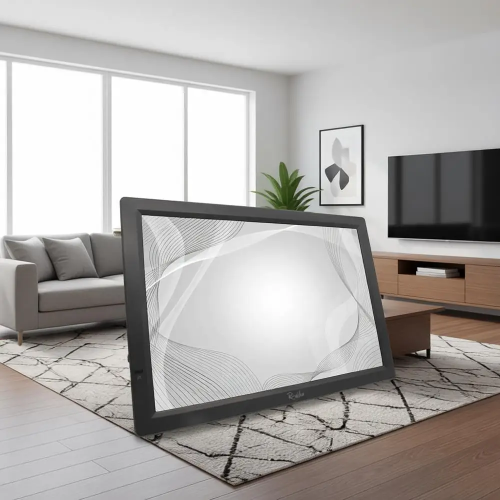 

14 Inch Portable Digital ATSC HD LED TV for Car, Caravan, Camping, Outdoor, Kitchen with Built-in Battery and Multimedia Player