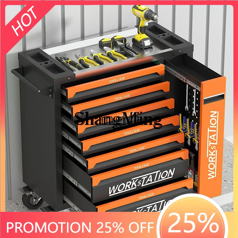 

ZYY heavy-duty auto repair cart hardware multi-functional mobile trolley workshop drawer maintenance toolbox manufacturer