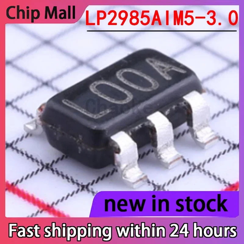 

5PCS New LP2985AIM5-3.0 Package SOT23-5 150mA 16V Low-voltage Voltage Regulator
