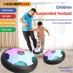 HOMEFISH 1 Pcs Battery Type Electric Light Air Cushion Indoor Parent Child Exercise Suspended Football