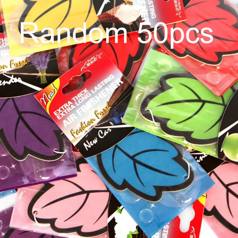 50/100/150/200pcs  Car air freshener smell car perfume for car interior accessories air freshener customization