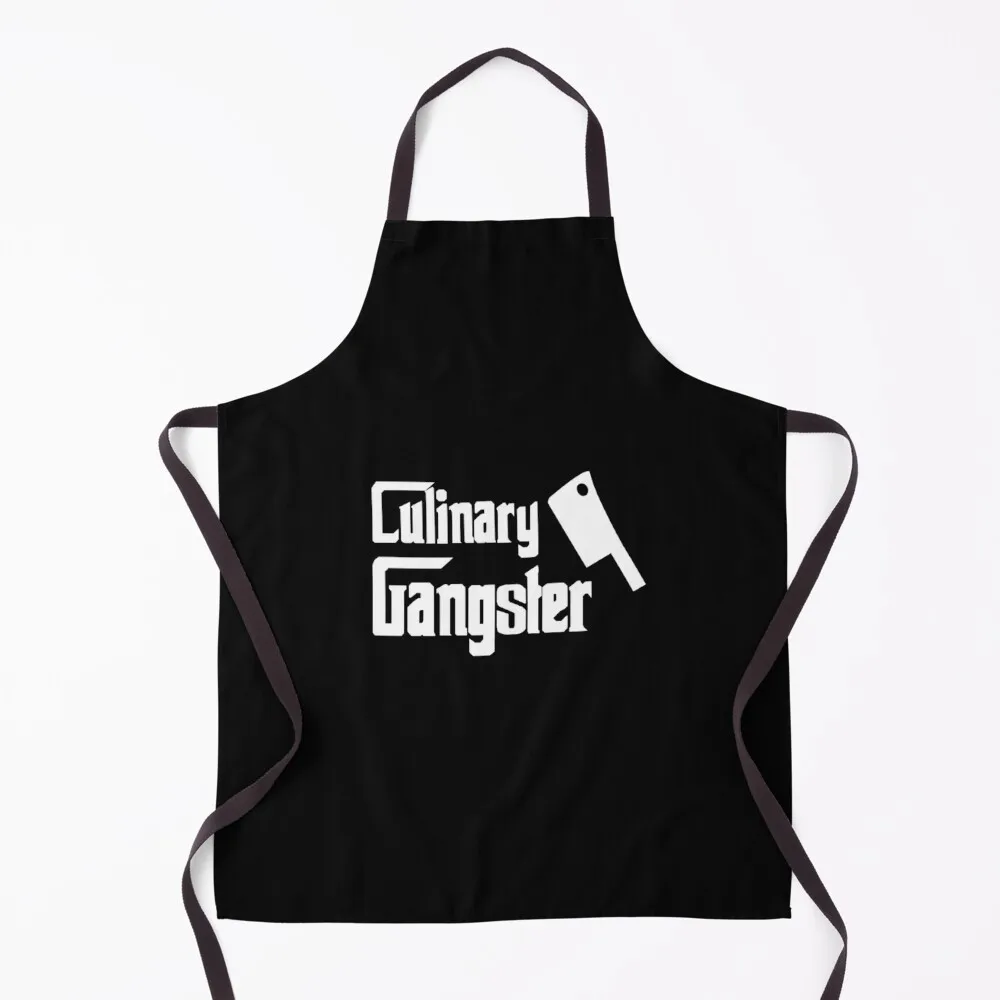 

Culinary Gangster Chef Apron Kitchen Things And For Home Hairdressing Hairdresser Accessories Trim Cloth Apron