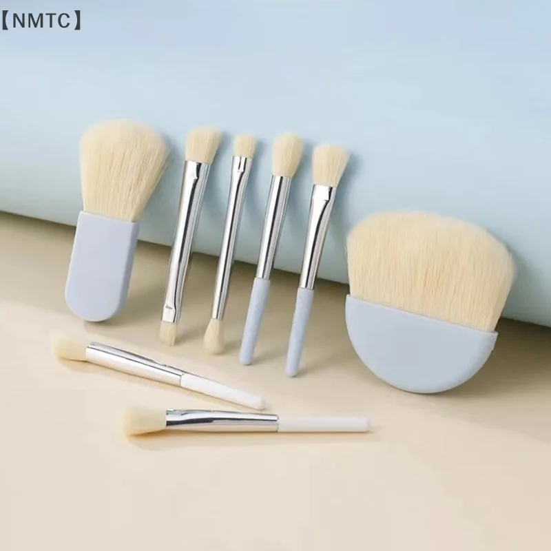 Mini ensemble de pinceaux de maquillage, poudre, fard à barrage, fond de teint, correcteur, fournitures professionnelles, 1 ensemble