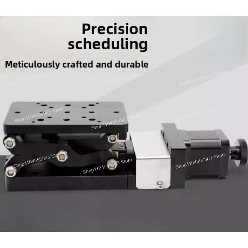 PT-GD401 Precision Motorized Z-Axis Lift Stage 60mm Stroke Scissor Positioning Platform for Lab Equipment