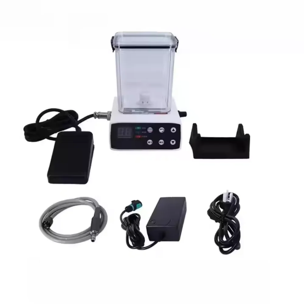 Dental Micro Motor with Water Tank LED Brushless Internal Spray 2/4 Hole Applicable 1:1/1:5/16:1 Dental Electric Micro Motor