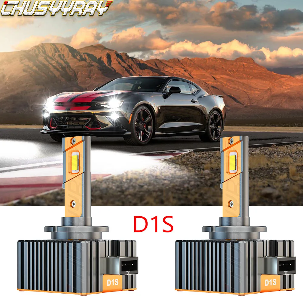 

CHUSYYRAY Car lights Compatible For Chevy Camaro 2010-2013 D1S/D1R/D1C HID Xenon Headlight Low beam Bulbs Car accsesories luzes