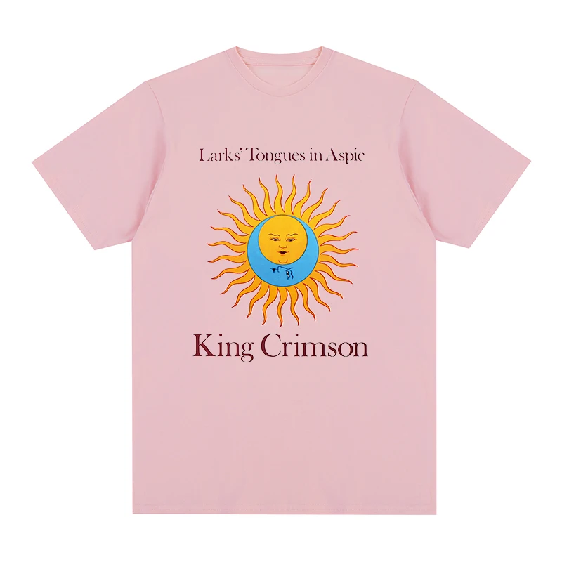 King Crimson Rock Music Printed Graphic Band t-shirt Cotton Men T shirt New TEE TSHIRT Womens tops