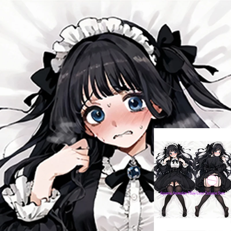 

Anime Pillow Cover Dakimakura Kaoruko Waguri 2 Side Printed Hugging Body Pillowcase Cushion Cover Bedding Young Girl Tits