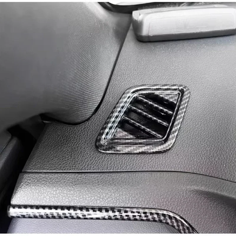 For Toyota Yaris Cross 2024 Air Outlet Rear Armrest Box Anti-kick Decorative Sticker Interior Modification Accessories Supplies