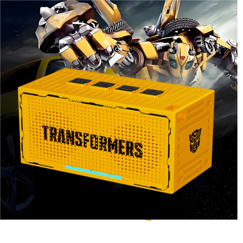 TRANSFORMERS Speaker Mini Container Bluetooth Speaker HiFi Stereo Surround Sound Subwoof Outdoor Home Theater Music Player TFY06