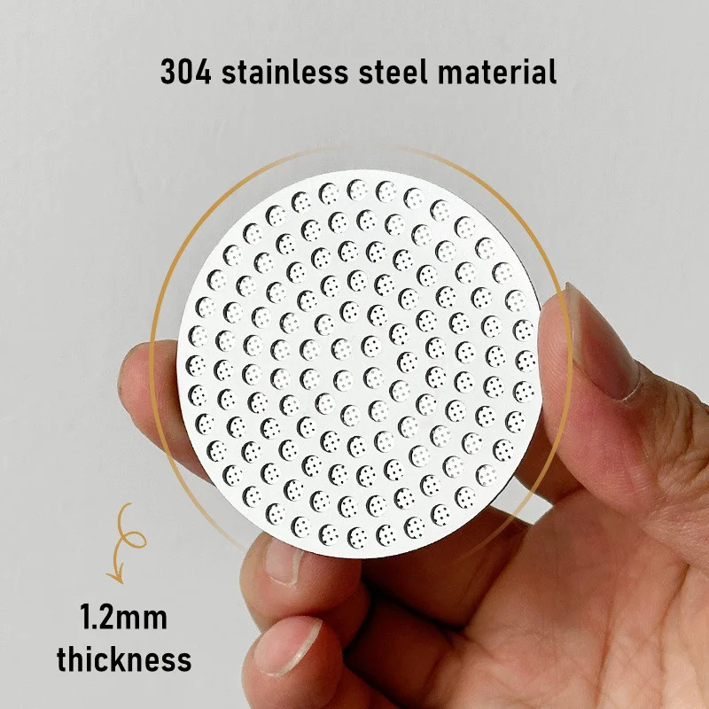 5/10pcs 51/53/58mm Coffee Puck Screen 304 Stainless steel Double Layer Coffee Filter Fine Mesh Reusable Espresso Accessory