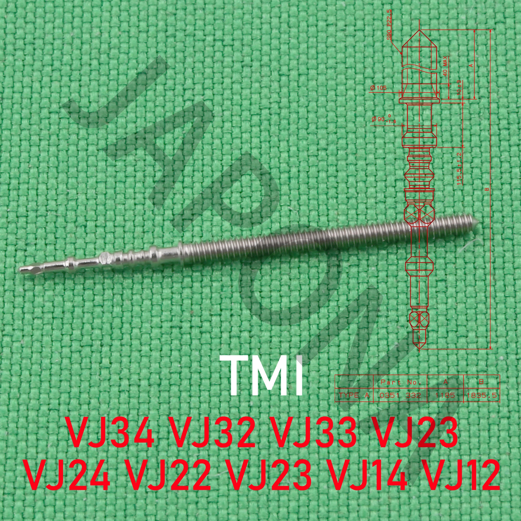 إعداد الحركة جذع TMI ، سلسلة VJ ، ساق VJ24 ، ساق Vj22 ، ساق Vj23 ، ساق Vj14 ، ساق Vj12 ، ساق Vj34 ، ساق Vj32 ، ساق Vj33 s Vj23