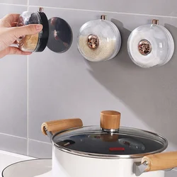 Refrigerator Magnetic Spice Jar Seasoning Pot Set, Household Wall Mounted Condiment Bottle Storage Tank Rack, Kitchen Tools, New