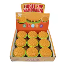 Hamburger Popit Squishy Fidget Toy