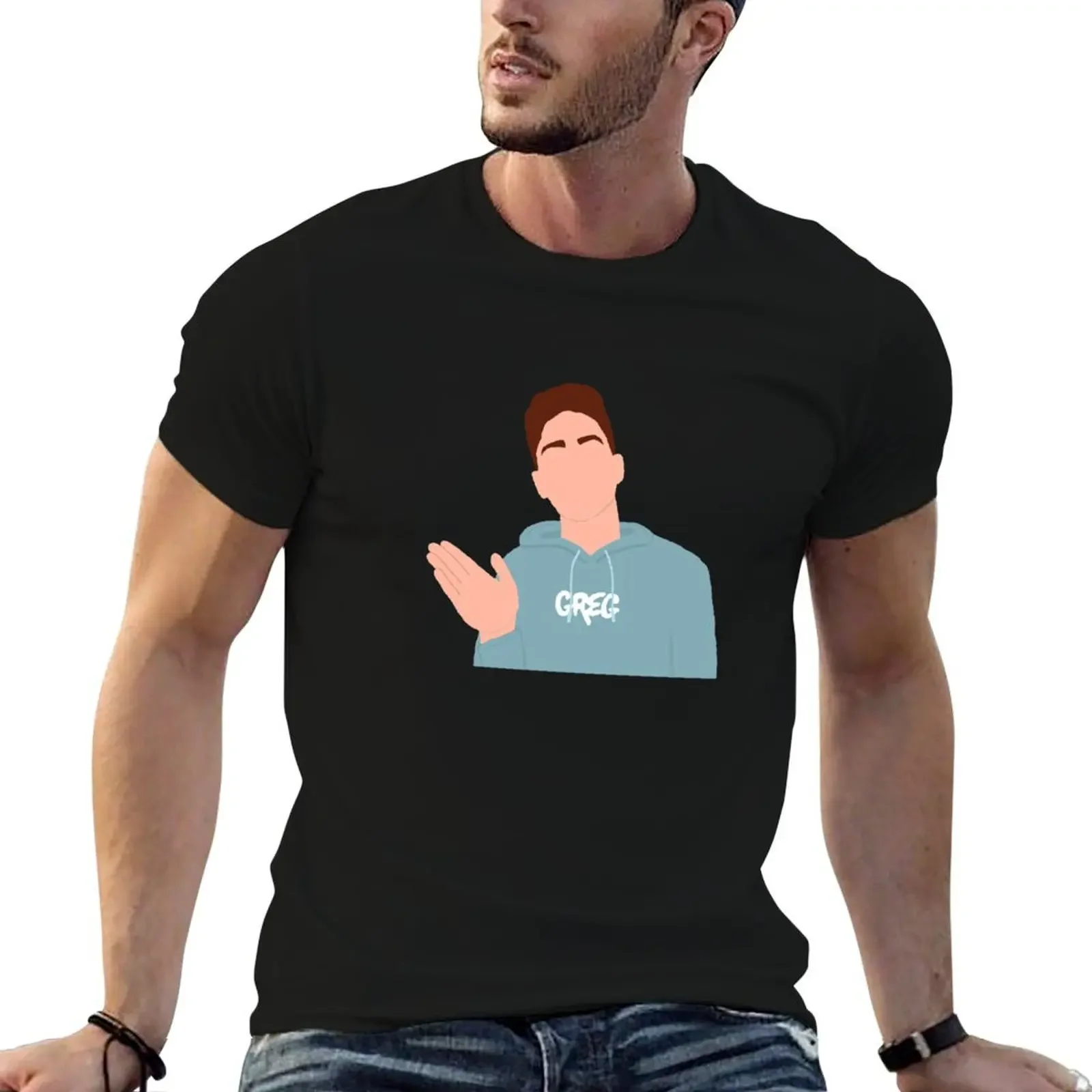 Danny Gonzalez What's Up, Greg? T-Shirt graphics vintage graphic tee tees sweat shirts, men