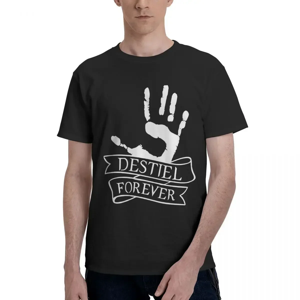 Castiel Dean, Destiel, Streetwear 100% Cotton Casual Breathable Confortable Clothes New Gifts And T-Shirts Men T-Shirt