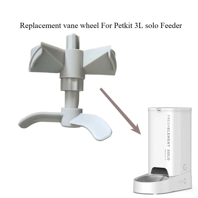 

Petkit 3L solo automatic feeder accessory-replacement vane wheel