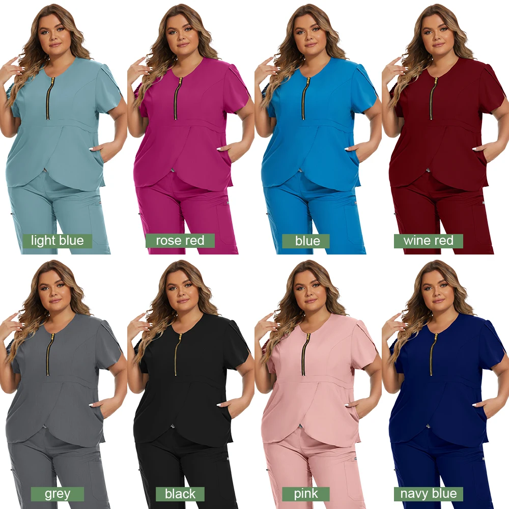 Uniformen Schoonheid Nieuwe Hoogwaardige Verpleeguniform Scrubs Voor Vrouwen Set Huisdierchirurgie Medisch Pak Artsen Speciale Uniformen