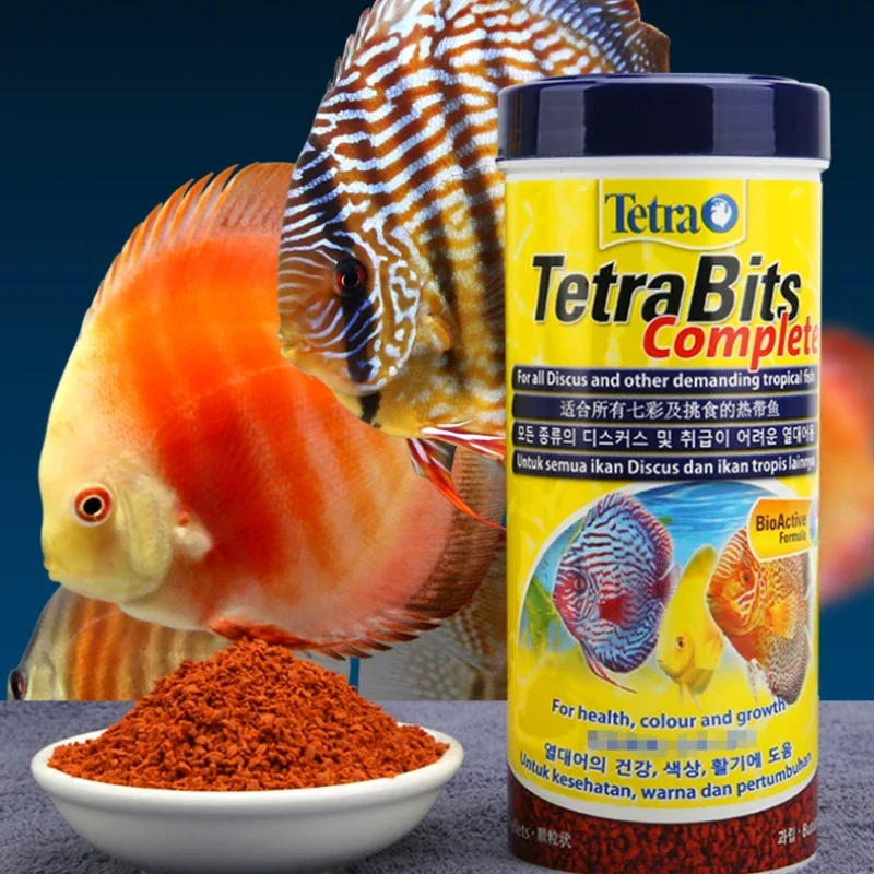 Tetra TetraBite Complete Discus Fish Food completo para todos os Discus e outros peixes tropicais em demanda