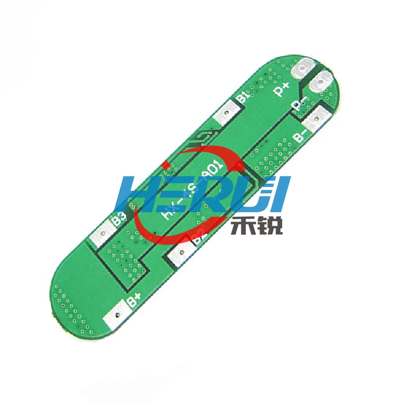 3 strings 11.1V 12V 12.6V 18650 lithium battery charging protection IC board 10A current