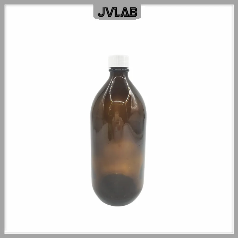 Reagent Bottle For Dispenser Brown Glass Bottle 500 mL Transparent Solvent Bottle 1000 mL Suitable For Bottle Top Dispenser